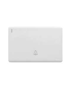Pulsador Para Timbre Incrustar Conmutable White Infinity ETI264