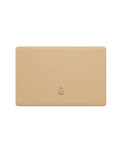 Pulsador Para Timbre Incrustar Conmutable Gold Infinity ETI282
