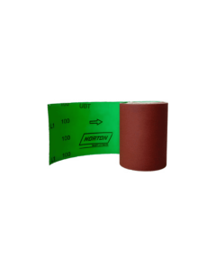 Rollo Tela Lija Semiflexible Green Pro 12" X 25 m Grano 80 Norton