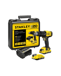 Taladro Percutor Inalambrico 20V 1/2" Stanley SCD712D2K-B3