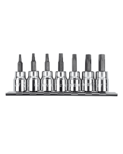 Juego 7 copas/dados de Punta Torx® Mando 3/8" Stanley 87-342