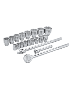 Juego De Copas De 21 Piezas Con Mando De 3/4" Stanley 87-557