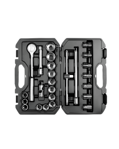Juego De Herramientas Mecánicas De 29 Piezas Con Mando De 1/2 Pulgada Stanley STMT45510-LA