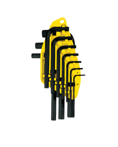 Juego De 10 Llaves Hexagonales Cortas (Pulgadas) Stanley 69-254