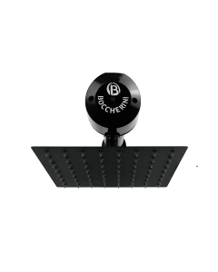 Ducha Lusso Negra 110V Regadera 8" 2807110 Boccherini