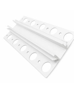 Junta De Dilatacion Plastica Repello 10 mm Blanco X 3.05