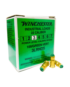Carga Fulminante Nivel 3 Winchester Calibre 22 3Lrnds X100 Unds