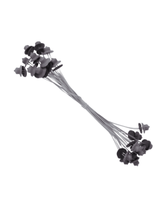 Amarras Alambre Tapa Plasticas Para Teja Ondulada 30 cm