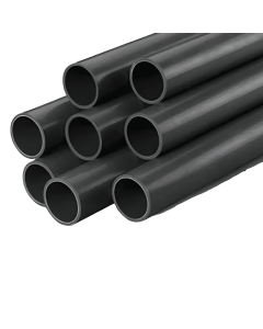 Tubo Negro Con Costura Sch40 9.5 mm X 6 m