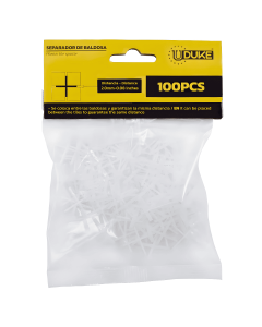 Cruceta Plastica Para Dilatacion 2 mm Pq X 100 Und Cp-Dp2X2 HT80172