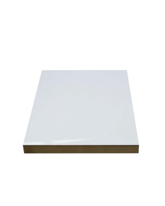 High Gloss Mdf 18 mm Alto Brillo Rh 1.22 X 2.44 Blanco