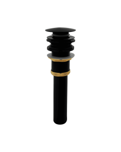 Desague Push Para Lavamanos Negro Smart Grifos Byj-B002s