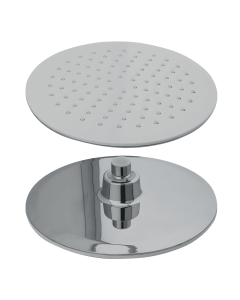 Griferia Ducha Redonda Cromo/Bco cm Est Radial D-7313 Smart Grifos