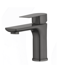 Griferia Monocontrol Lavamanos Bajo Arabia Gun Gray Smart Grifos MKL009