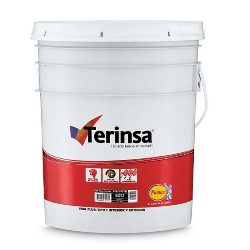 Pintura para Exterior Blanco 2.5 Galones PINTUCO