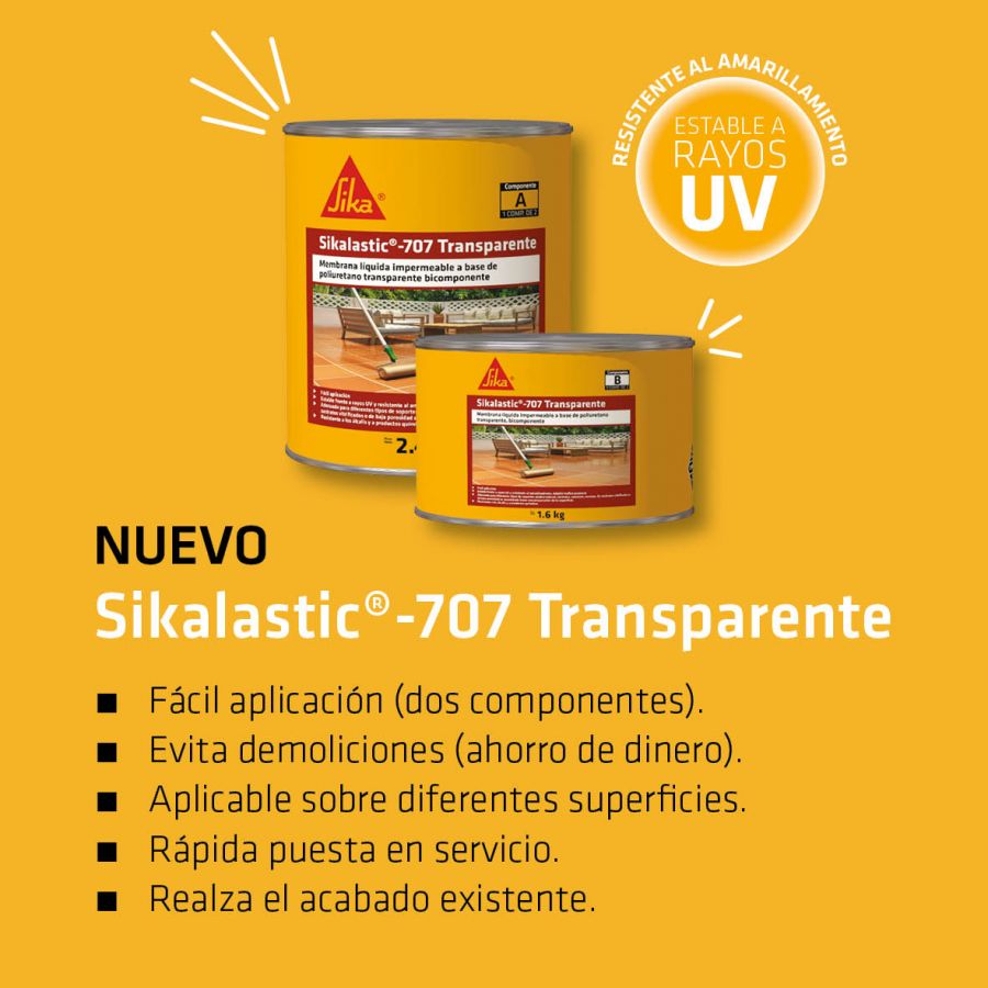Sikalastic®-707 Transparente 