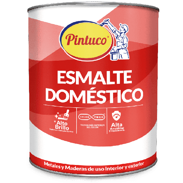 Esmalte Domestico Vino Tinto P-90 Cuarto Pintuco