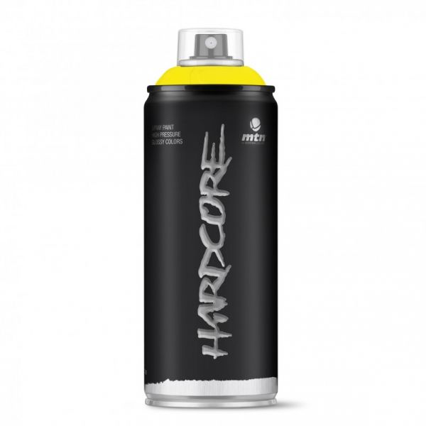 Aerosol Montana Hardcore Amarillo Claro Brillante Ex014H1021 400Ml