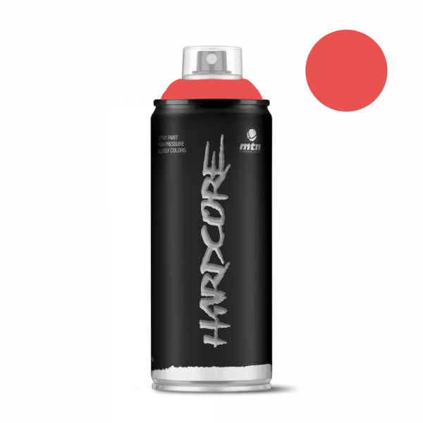 Aerosol Montana Hardcore Rojo Colorado Brillante Ex014H0033 400Ml