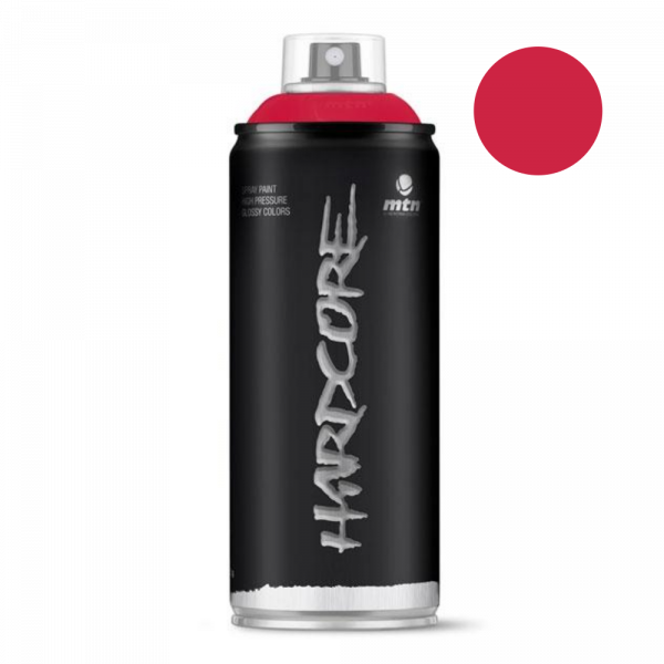 Aerosol Montana Hardcore Rojo Vivo Brillante Ex014H3001 400Ml