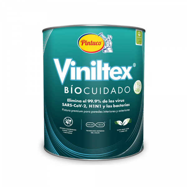 Viniltex Biocuidado Blanco 1901 Galon 1Gl Pintuco