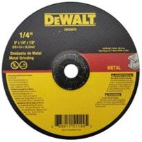 Disco Abrasivo Desbaste T27 9 X 1/4 Dewalt Dw54870