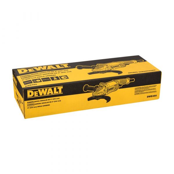 Pulidora Industrial De 9 Dewalt Dwe490-B3 2200W 6500Rpm. 