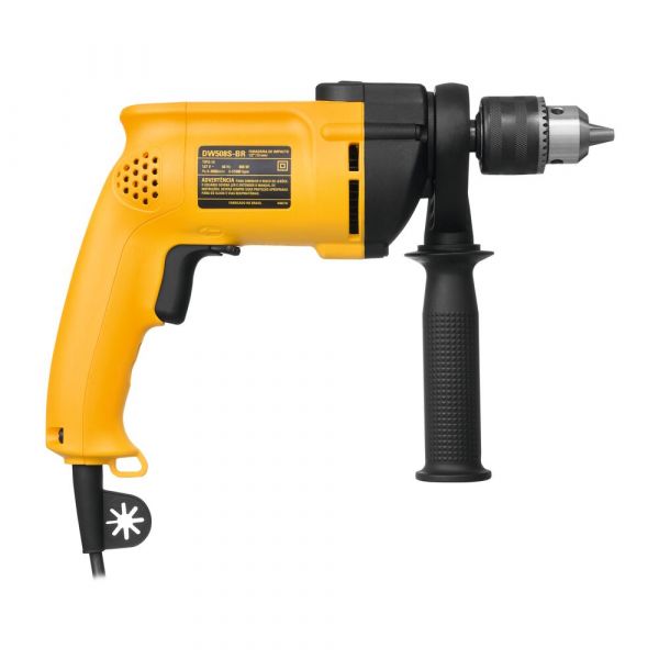 Taladro Percutor Profesional De 1/2 Dewalt Dw508S-B3 800W 0-2300Rpm 