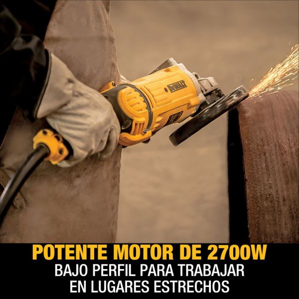 Pulidora Industrial De  7 Dewalt Dwe4577-B3 2700W. 8500Rpm