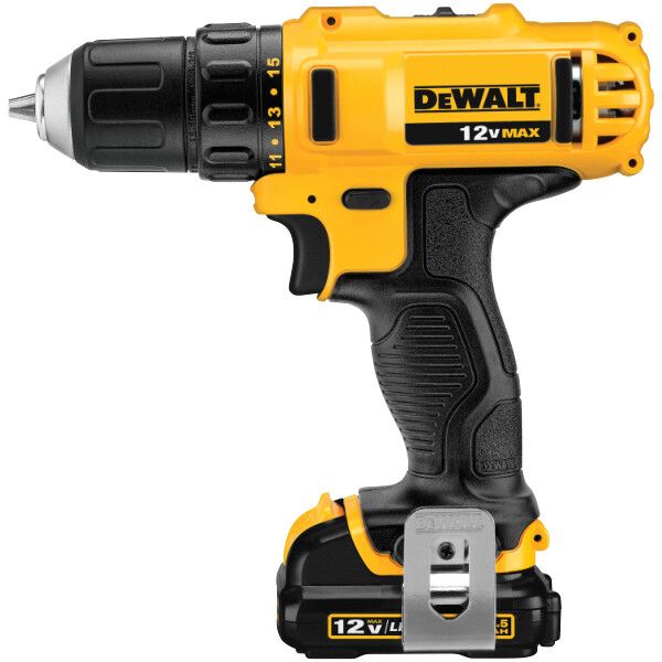 12V MAX* 3/8 IN. DRILL DRIVER KIT SUSTITUTO DCD700C2-B3 DEWALT DCD710S2