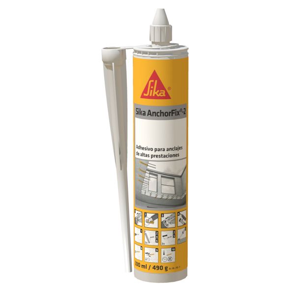 SIKA ANCHORFIX-2 ADHESIVO DE ANCLAJE DE BARRAS CORRUGADAS