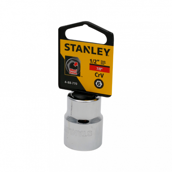 Dado Std Pul 6Pt Mando 1/2Pul-7/8Pul Stanley 4-88-770