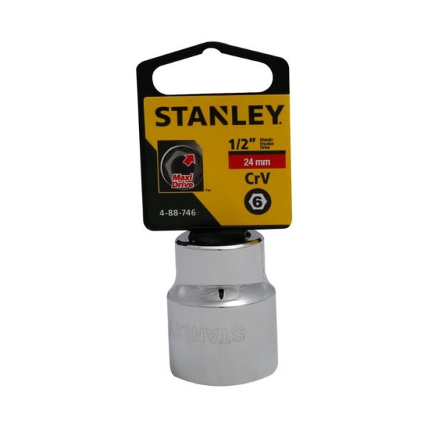 Dado Std Metrico 6Ptmando 1/2Pul-24Mm Stanley 4-88-746