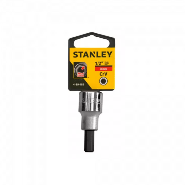 Dado Hexagonal Metrico-Mando 1/2Pul-8Mm Stanley 4-89-189