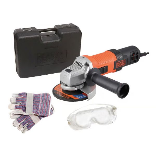 Pulidora 4 1/2 920W + Kit Gafas Guantes Black+Decker  G720XK-B3