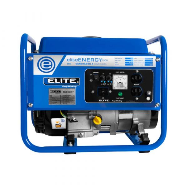 Generador Portatil Gasolina 1.3Kw 110V 60Hz 1Ph Elite 2G13