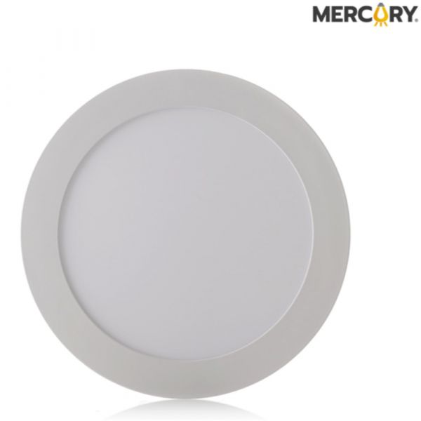 Panel Led Redondo de Incrustar 12W 6 Mercury IPL05 Luz Blanca