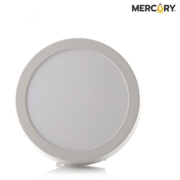 Panel Led Redondo de Sobreponer 12W Mercury IPL22 Luz Blanca