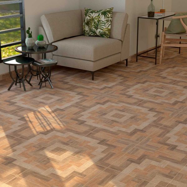 Piso Chacana Marron 50 X 50 Euroceramica Caja  1.5 M2