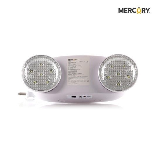 Mercury Lampara Led Emergencia 5.4w Bateria 4v 2000mah