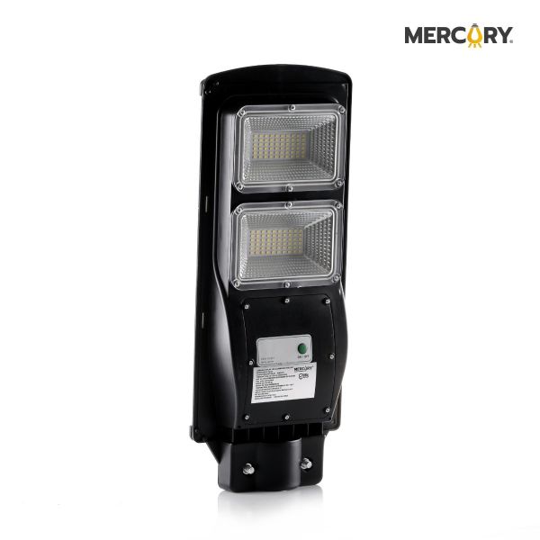 Luminaria Solar Led Alumbrado Publico 60W 6500K Mercury Con Sensor Isl06