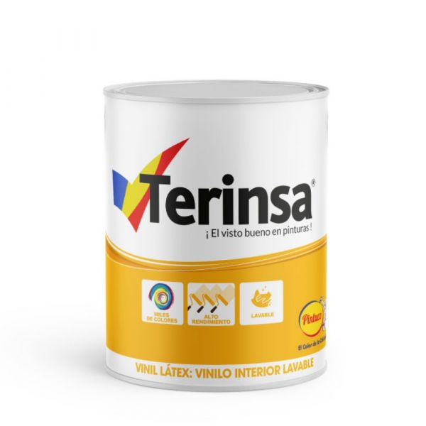 Vinil Latex Blanco 65232-0101 Galon Terinsa