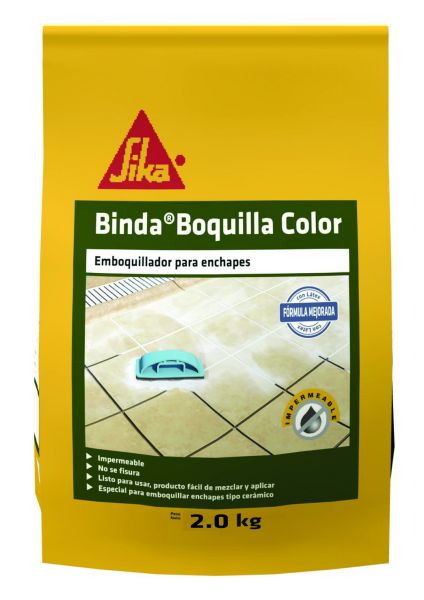 Sika Binda Boquilla Color Emboquillador Para Enchapes 2Kg