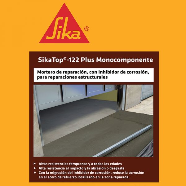 Sikatop-122 Plus Monocomponente Mortero De Reparación