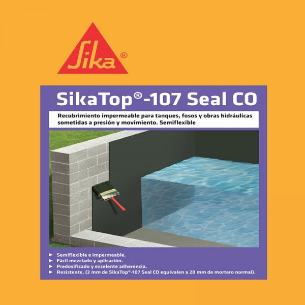 Sikatop 107 Seal Recubrimiento Impermeable Semiflexible