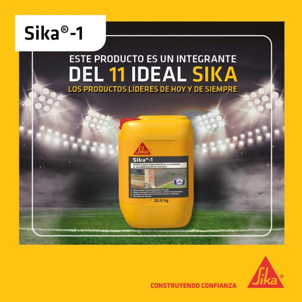 Sika-1 Aditivo Impermeabilizante Para Morteros Y Concretos 2Kg