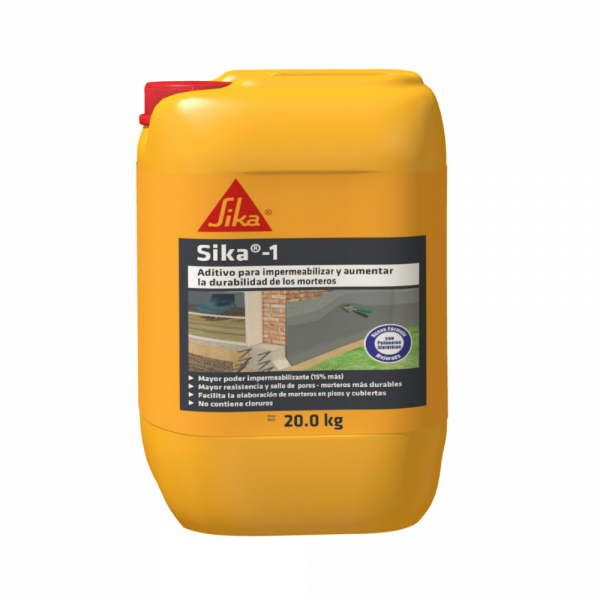 SIKA-1 ADITIVO IMPERMEABILIZANTE PARA MORTEROS Y CONCRETOS 220KG