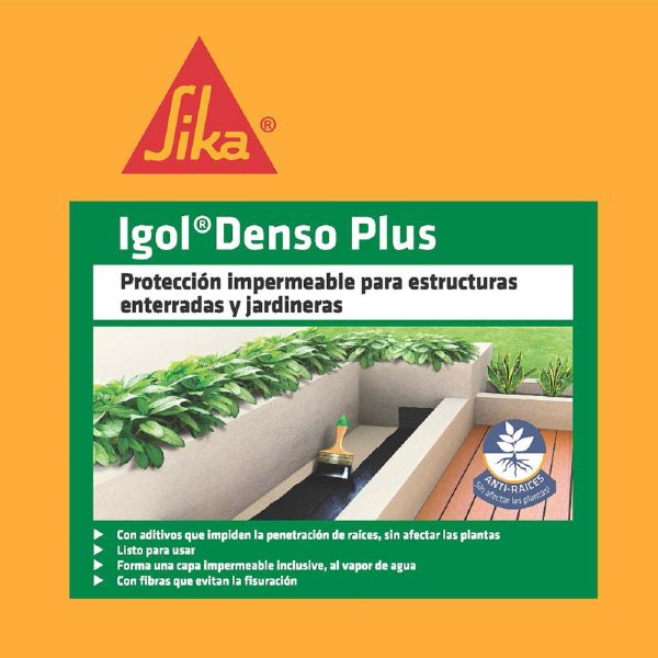 Igol Denso Plus Protección Impermeable Bajo Tierra Negro 3.5K