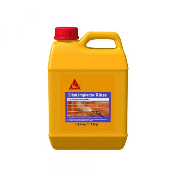 Sika Limpiador Rinse Limpiador Fachadas De Ladrillo Rojo 1L