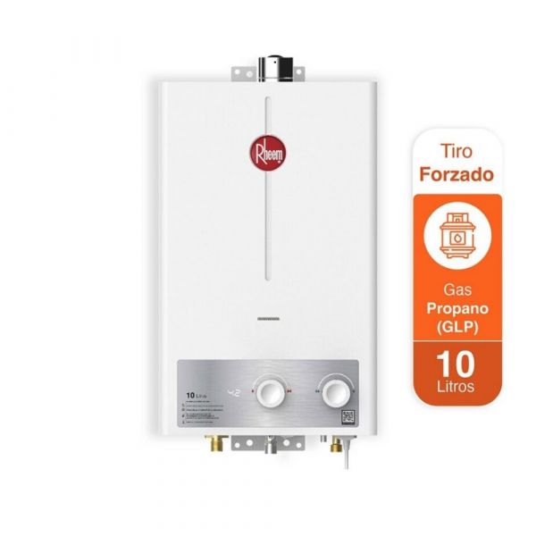 Calentador De Agua 10Lt Glp Tiro Forzado Rheem 600074723